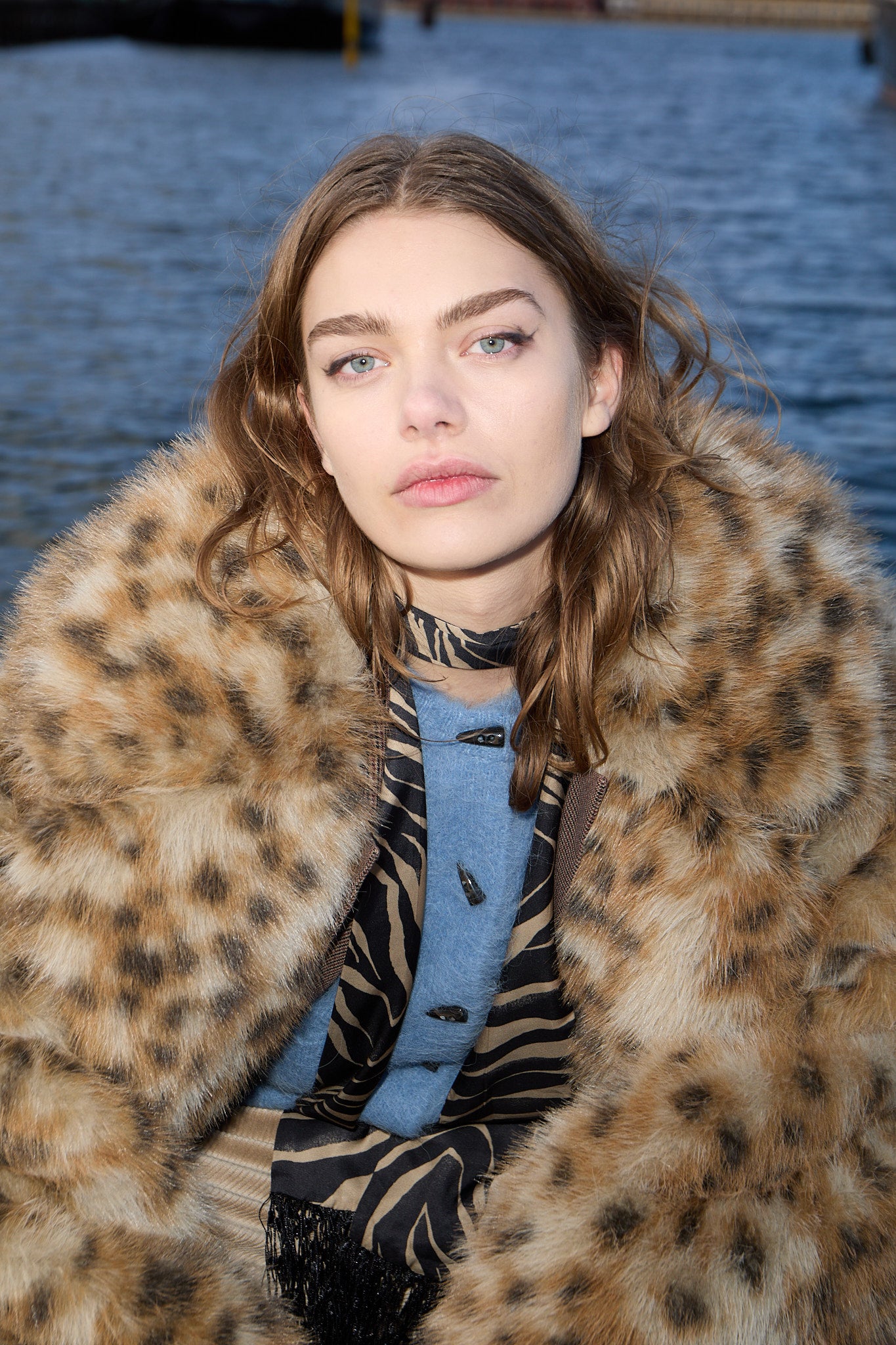 Lestine leo jakke - Camel